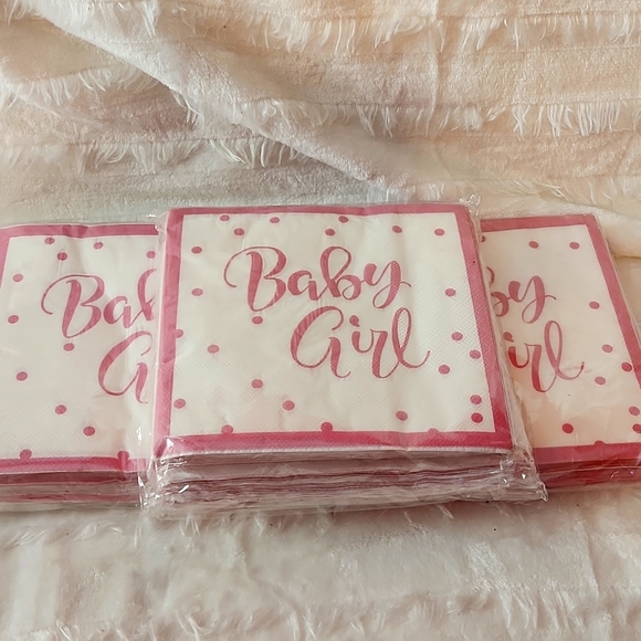 Other - Baby Girl Napkins